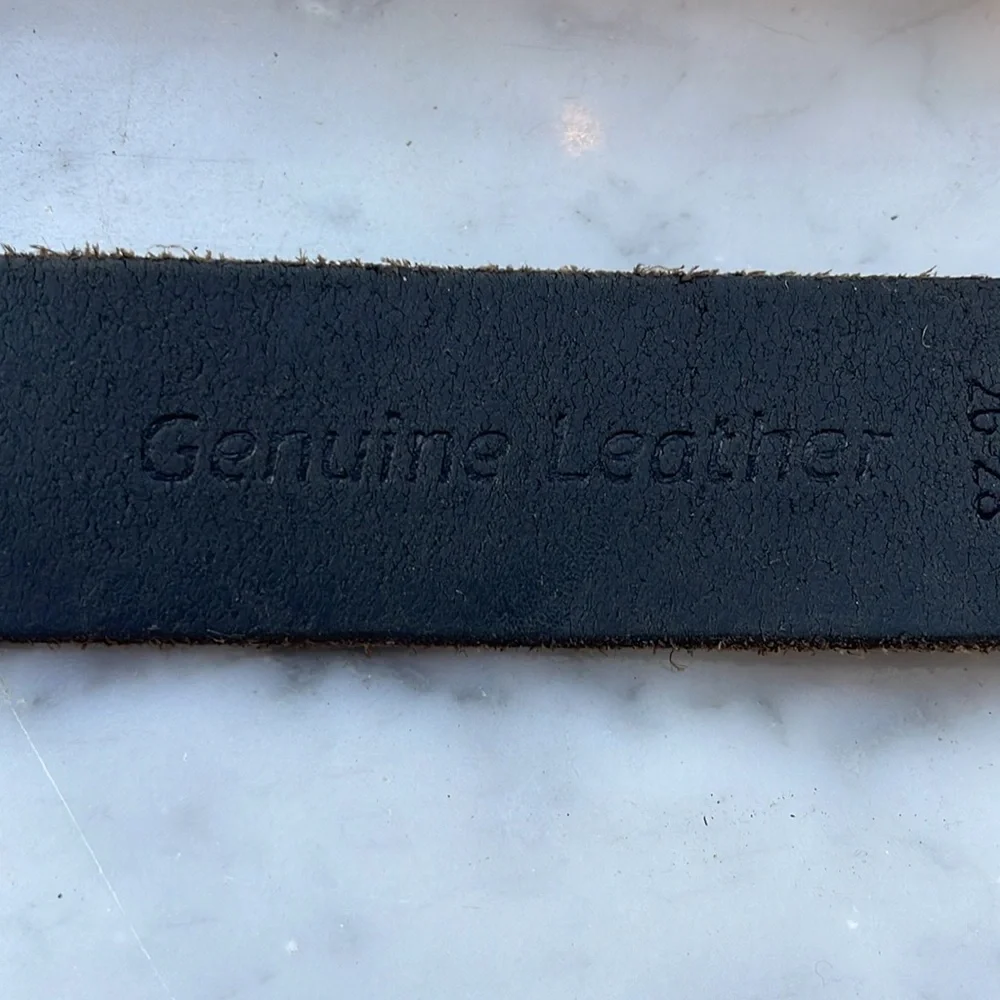 Kids Leather Timberland belt